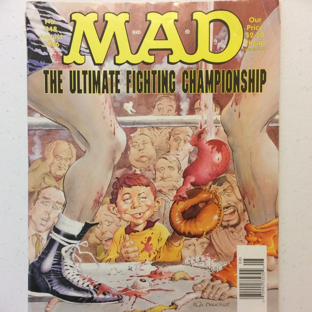 Mad Magazine issue #348 August 1996